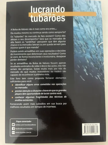 Livro Lucrando com Tubarões