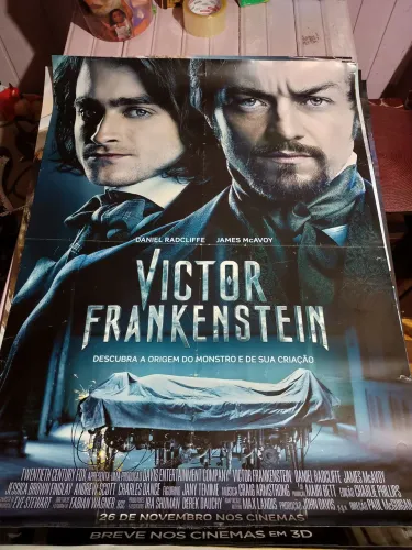 Cartaz Victor Frankstein!(Raro)