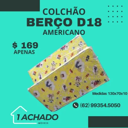 Colchão de Berço Americano (Novo Lacrado)