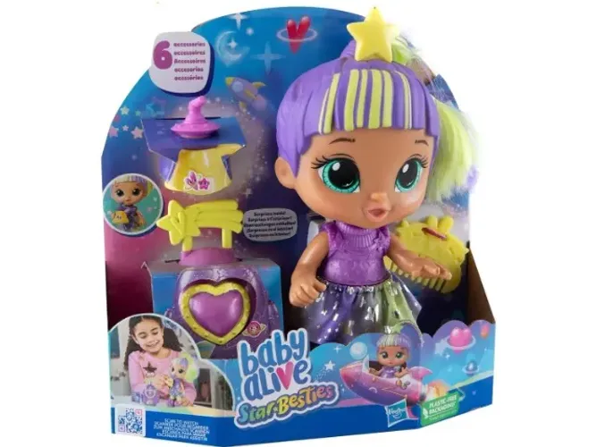 Boneca Baby Alive Star Besties NOVA