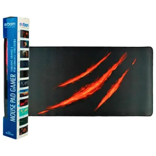 Mousepad Gamer Exbom Monstro MP-7035C42 700x350x3mm (Speed) - WZetta