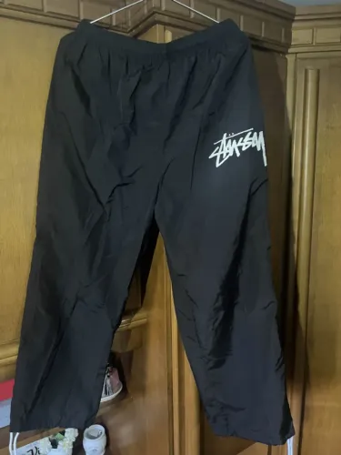Calça Stussy x Nike Beach Off Noir Preta
