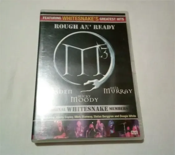 M3 - Rough An' Ready - Dvd Nacional - Ex Whitenaske