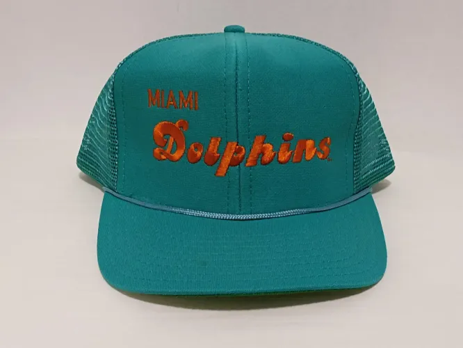 Boné Miami Dolphins Trucker anos 80