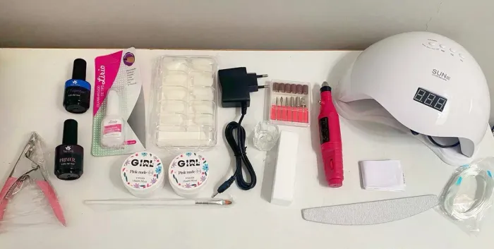 Kit Unha Em Gel LACRADO NOVO 