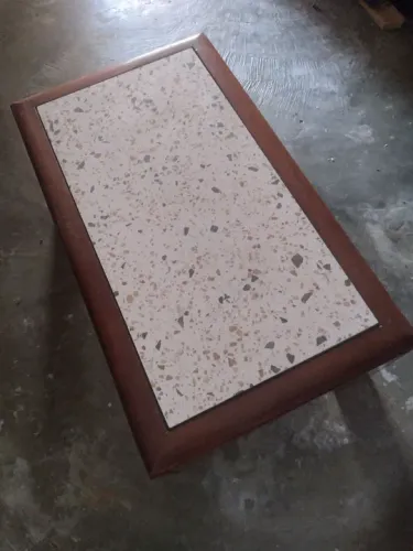 Mesa centro tampal porcelanato