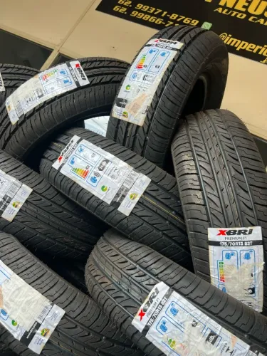  Pneu 175/70/13 Xbri Novo  100% 