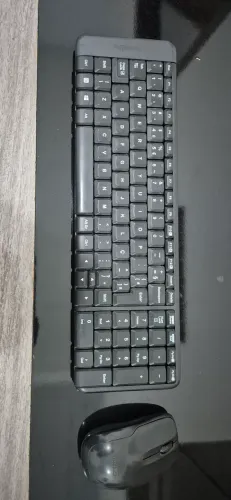 Kit Teclado e Mouse Logitech Wireless
