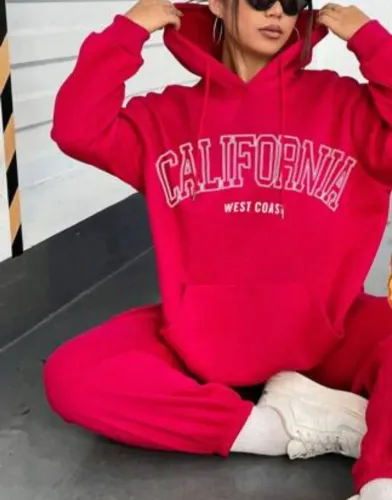Califórnia conjunto moletom flanelado p