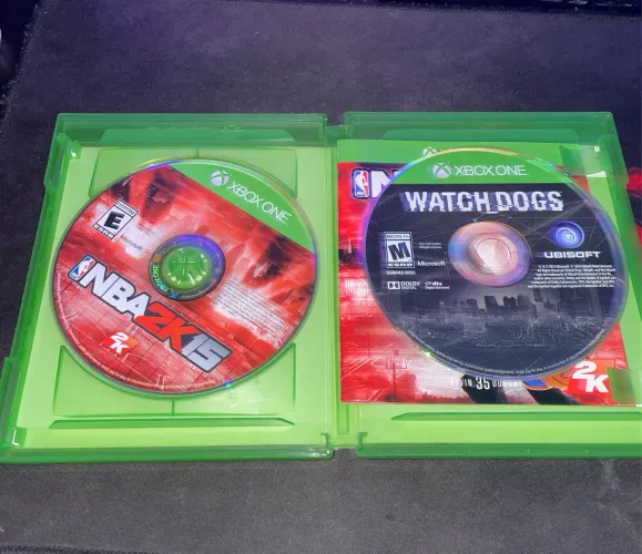 ? NBA 2k15 + WatchDogs para Xbox One / Jogos Xbox One