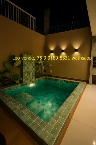 Leo vende, bairro Sta Mônica, 3\4 suíte, closet, piscina, goumert, mobiliada