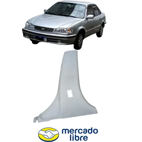 Acabamento Coluna Central Dir Corolla 1999 2000 2001 2002