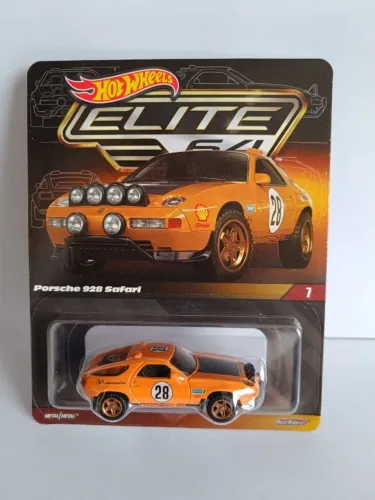 Hot Wheels Hot Wheels Elite 64-Porsche 928 Safari – prémium kivitelű