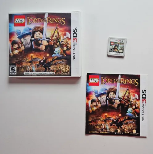 Lego O Senhor Dos Anéis Nintendo 3ds original
