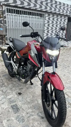 TITAN 160 2025 ABS - VERMELHO METALICO UNICO DONO -  VENDA