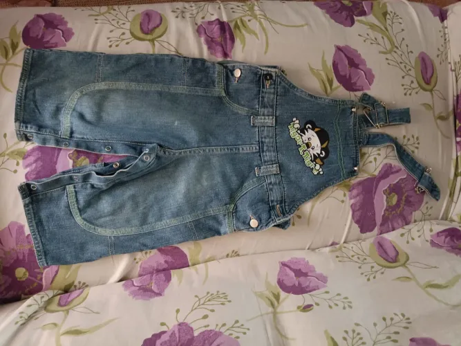 Macacão Jeans Infantil - Tigor T. Tigre- Menino
