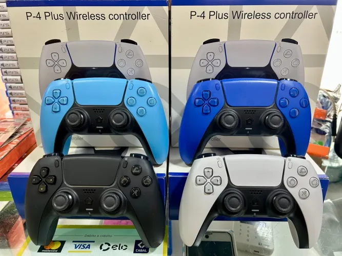 Controle Ps4 Compatível , P4-Plus Espetacular!
