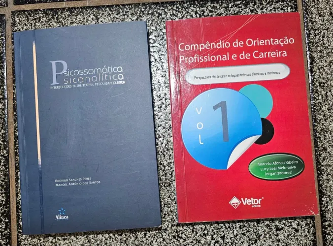 Kit Livros Psicologia: Compêndio Orientação Profissional + Psicossomática Psicanalítica
