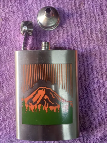 Cantil inox de bolso