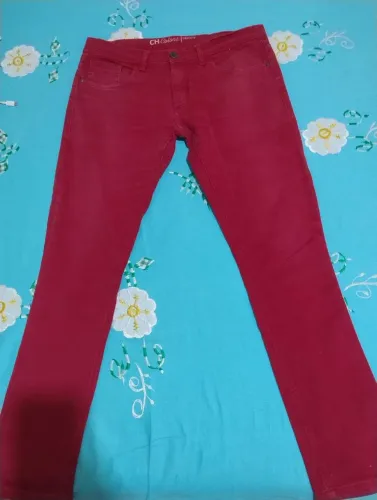 Calça Skinny Vinho CH Colors