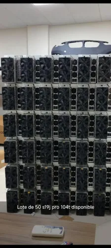 S19JPRO 104 Th/s Mineiradora de Bitcoin 