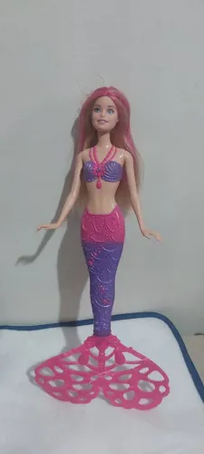 Boneca Barbie Sereia Bolhas de sabão mágica Original