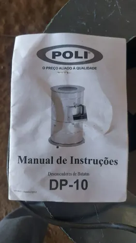 Descascador de batata industrial