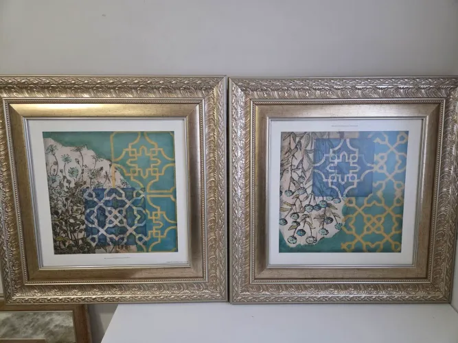 Conjunto de Quadros Clássicos 80x80