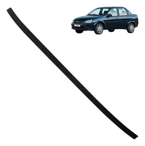 Friso De Teto Esquerdo Chevrolet Corsa Classic 2014 Uzad0 Preto