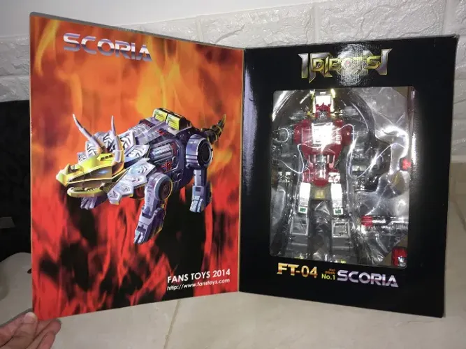 Scoria Dinobots Ft04 Fans Toys Transformers Masterpiece Slag