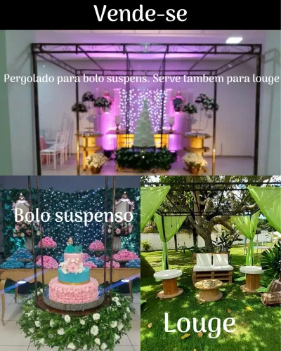 Pergolado para festas