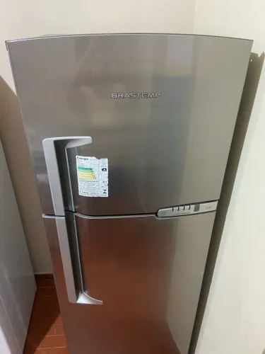 Geladeira Brastemp inox frost free funcionando perfeitamente faço a entrega 