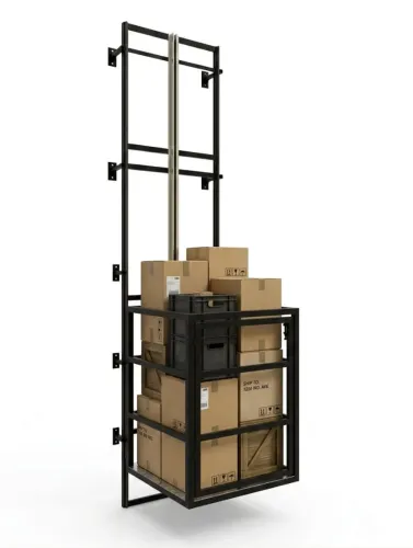 Elevador monta carga kit completo 150kg 220v