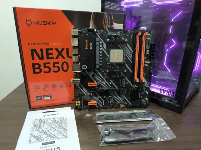 [Só Hoje] KIT GAMER RYZEN 5 5600 + MB B550M NEXUS (ACEITO TROCA - GARANTIA) AM4 DDR4 