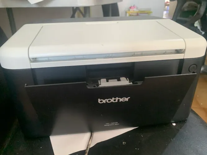 Impressora laser brother preta 