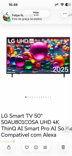 Tv LG 50Pol LED TV Smart