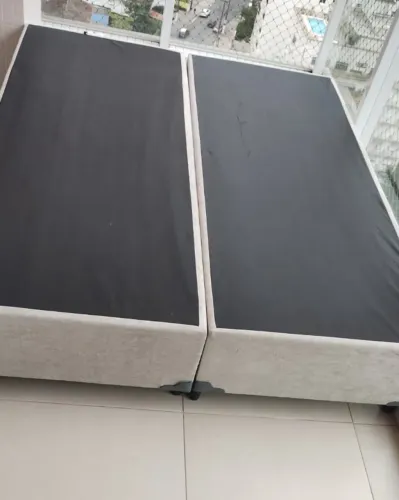 Base Cama Box Queen Bipartida