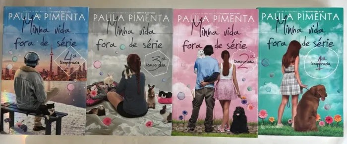Coleção Minha Vida Fora de Série 1, 2, 3 e 4 | Paula Pimenta | Completa até a 4ª Temporada