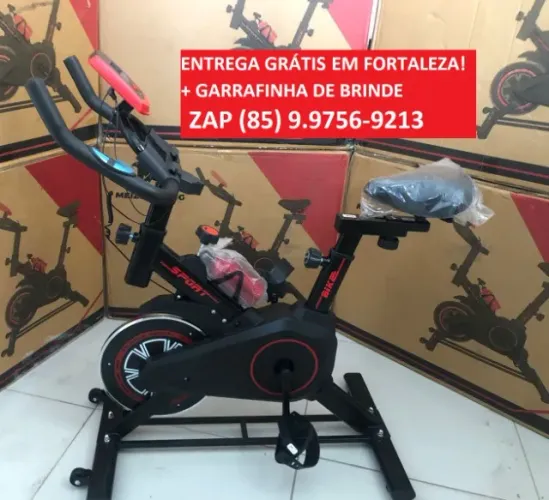 [NOVO] Bicicleta Ergométrica Spinning (NOVAS LACRADAS) Entregamos + Garantia!