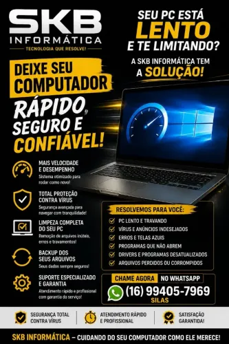 Formatação e Otimizações para seu Computador