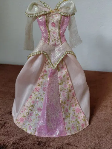 Vestido da boneca Aurora da Disney
