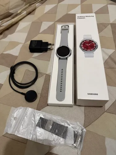 Galaxy Watch6 Classic Prata