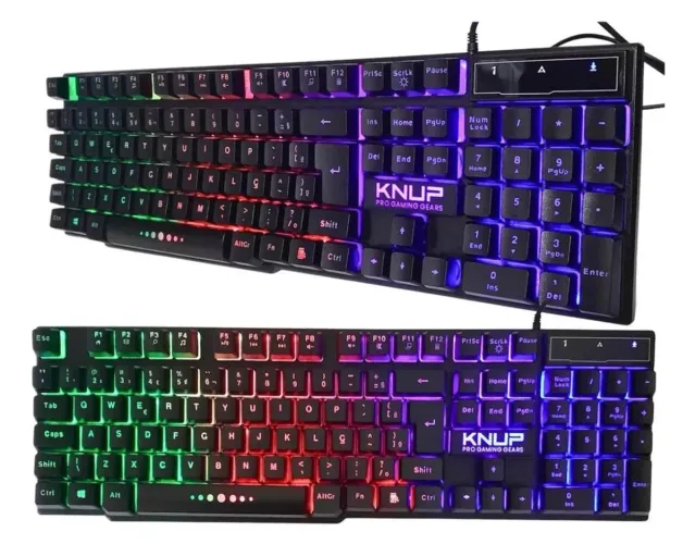 Teclado Gamer Semimecânico