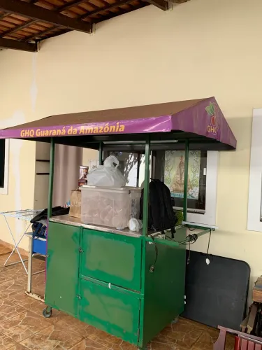Carrinho de guaraná da amazônia