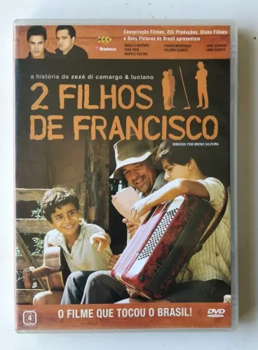 Dvd Filme 2 Filhos de Francisco - 2005 - Usado