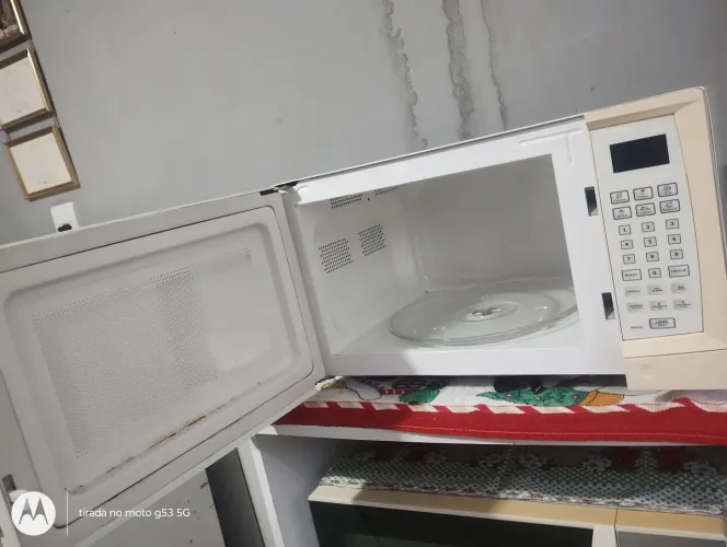 Microondas Philco com defeito