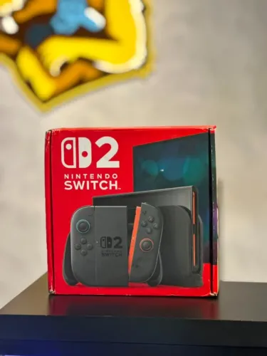 CONSOLE NINTENDO SWITCH 2 - NOVO LACRADO -SOMOS LOJA - TEMOS GARANTIA