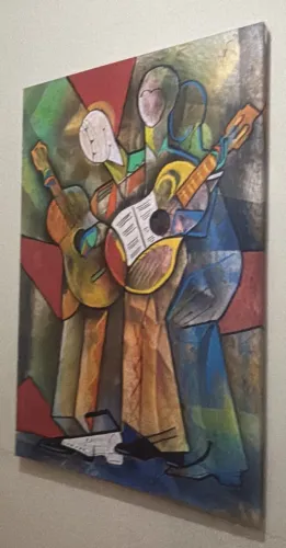 Tela quadro Violão