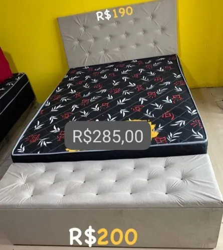 Cama box casal