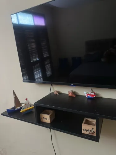 Rack pra tv suspenso 